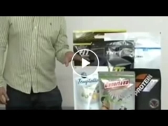 Spuit de douane Gedrukte Doypack-Tribune van de de Pijpaluminiumfolie van de Zakdrank Fles Gevormde omhoog Zak