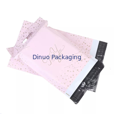 Bedrukking van gerecyclede plastic poly-mailertassen Kledingverpakking Koeriertas met handvat