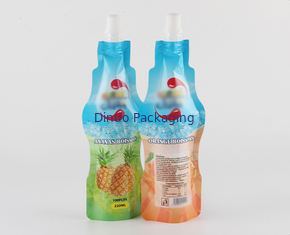 Spuit de douane Gedrukte Doypack-Tribune van de de Pijpaluminiumfolie van de Zakdrank Fles Gevormde omhoog Zak