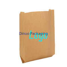 Van de het Pakketzak van douanelogo printed biodegradable candy gift van de het Uiteindebodem het Document van Kraftpapier Zak