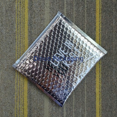 Poly Air Zip Lock Plastic Custom Bubble Mailing Bag Duidelijk gekleurd opblaasbaar met logo
