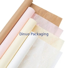 Biologisch afbreekbare, milieuvriendelijke verpakking honingraatpapier wrap bruine kraftpapierrol