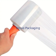 Blauwe Stretch And Shrink Film Breedte 20cm / 50cm / 100cm Ontworpen met plastic handvat