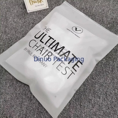 Custom Matte Frosted Zip Seal Ziplock Plastic Bags voor kleding Zipper Bag