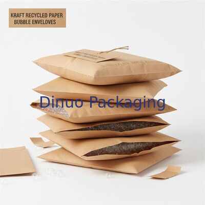 Kraftdikte 60 tot 180 gms Recycled Paper Bubble Envelopes Duurzame verpakking met een dikte van 3 tot 4 mm Geschikt voor veilig vervoer
