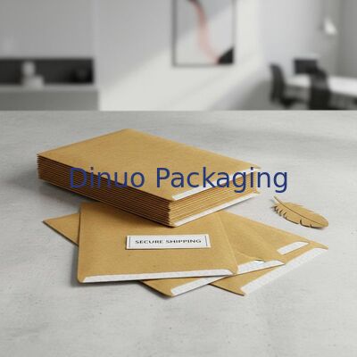 3-4 mm dikte Kraft Bubble Mailers Zelfverzegelende Duurzame Padded Mailers Geschikt voor beveiligde verzending van documenten en artikelen