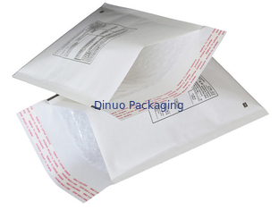Witte Kraftpapier-Bel Mailers 45x210mm #C, de Enveloppen van Mailer van de Douanebel