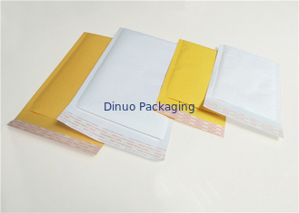 Het verschepen Grootte 4 Kraftpapier-Bel Mailers, Witte/Gele Post wikkelt 9,5 " X14“