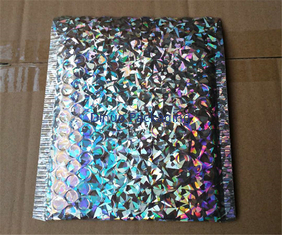 De gerecycleerde Holografische Bel wikkelt Decoratieve Zelfdichtende Postzakken