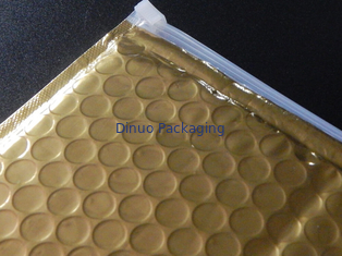 Van de de Diasteen van de ster Verpakkende Ritssluiting van de de Bellenzak Gouden de Ritssluitings plastic zak voor Giften