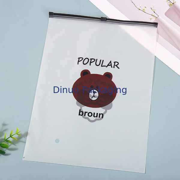 Gepersonaliseerde kleur CPE kledingzak 17 x 20 cm Voor industriële schoenen Kleding