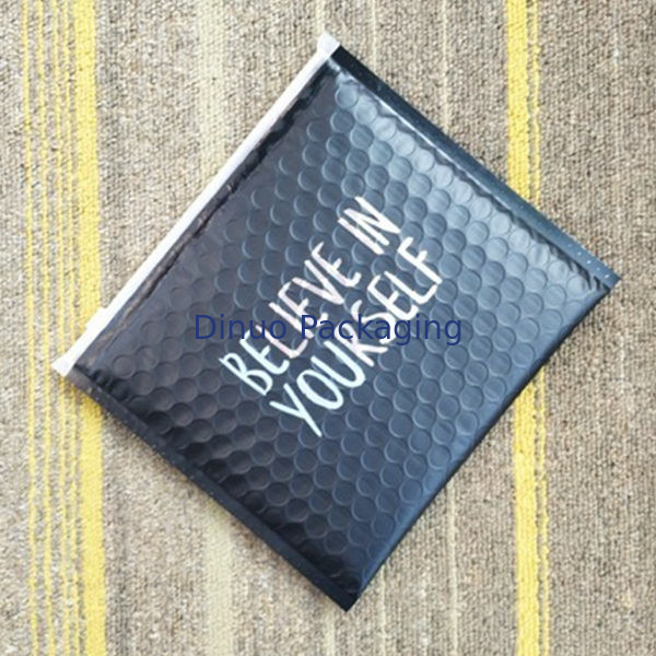 Poly Air Zip Lock Plastic Custom Bubble Mailing Bag Duidelijk gekleurd opblaasbaar met logo