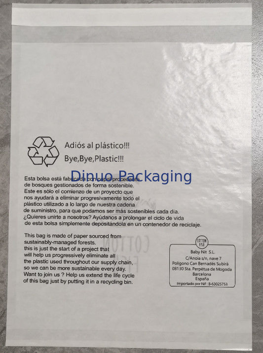 Recyclebare Driezijdig Gesealde Op Maat Gemaakte Papieren Zakken Voor Verpakking van Dagelijkse Benodigdheden Ontwerp PDF
