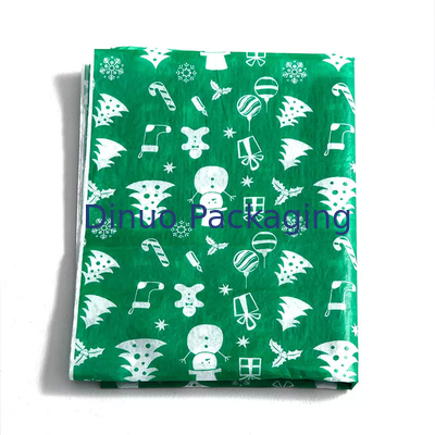 Rhombic kleurrijke bloemen bedrukte kunst palmboom papieren zakdoekje met aangepaste bedrukking