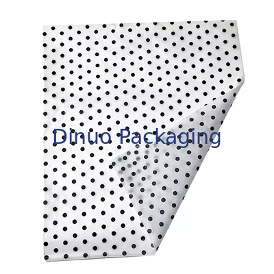 Polka Dot Gingham Dubbele Kleur Achtergrond Papieren zakdoekje Wrap Voor Schoenendoos Nagellak