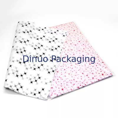 Polka Dot Gingham Dubbele Kleur Achtergrond Papieren zakdoekje Wrap Voor Schoenendoos Nagellak