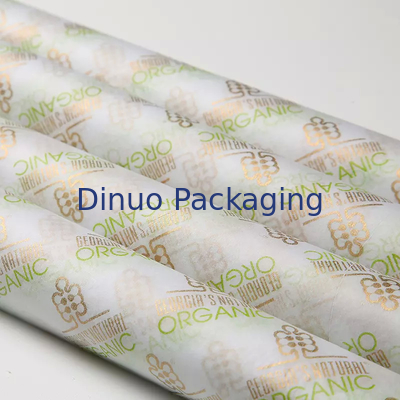 Aangepaste afdrukken rode blije kleur schoen cadeau dun 17g inpakpapier voor verpakking