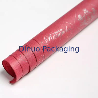 Aangepaste afdrukken rode blije kleur schoen cadeau dun 17g inpakpapier voor verpakking