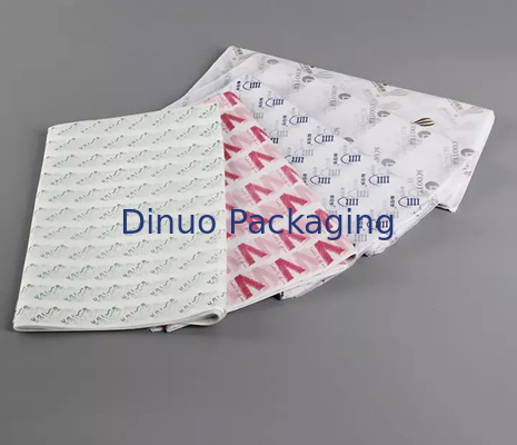 Logo afdrukken kleurrijke papieren zakdoekje voor verjaardag vakantie huwelijkscadeau kleding