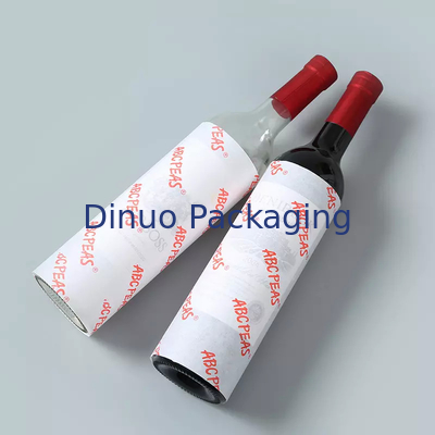 Oranje Logo Gepersonaliseerde Gedrukte Papieren Zakdoekje Wrap Voor Bloem Bruiloft Garland Facial Gift