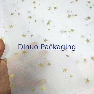Kerstpatroon Wave Point Biologisch afbreekbaar tissuepapier Wrap voor parfum Facial Gift