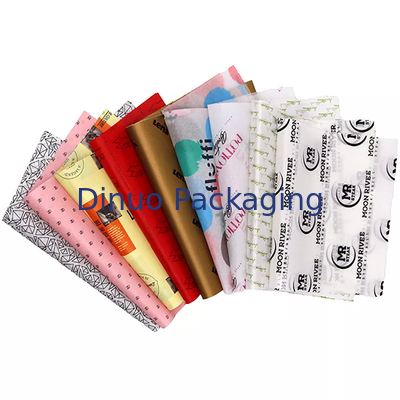 Zuurvrij gerecycled inpakpapier met luipaardprint voor verjaardagscadeaukleding