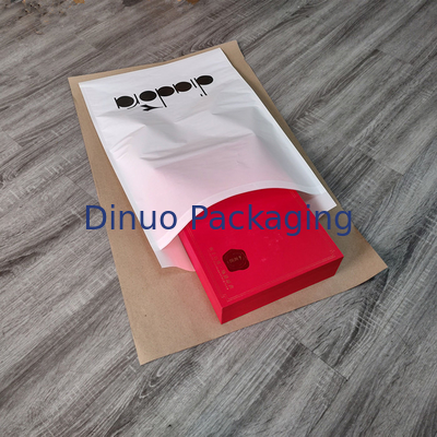 Op maat gemaakte recyclebare pergamijn papieren zak voor geschenkdoos met klep
