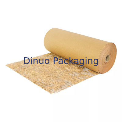 Houtpulp biologisch afbreekbare honingraat kraftpapier demping beschermende honingraatbal