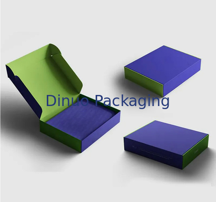 UV de Kaartdocument van Druklogo kraft paper box with Gouden Gepaste kleur