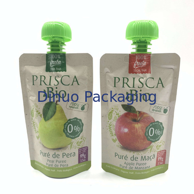 De organische van de de Samendrukkingsbaby van de Fruitpuree van het Voedselspuiten Zak Opnieuw te gebruiken Juice Beverage Doypack Bag