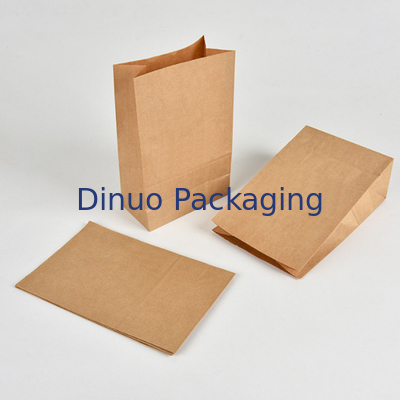 Van de het Brooddrager van douanelogo print deli food packaging Meeneem het Document van Kraftpapier Zakken