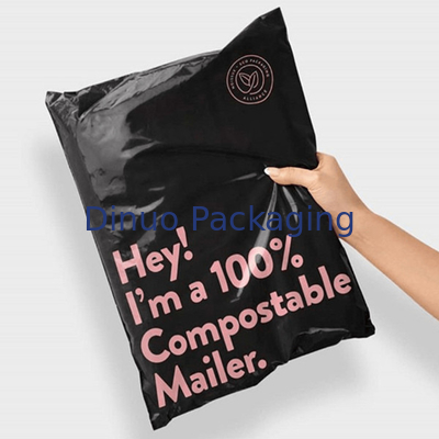 De zelf Biologisch afbreekbare Verschepende Zakken van Verbindings100% Composteerbare Polymailer Zakken voor Kleding