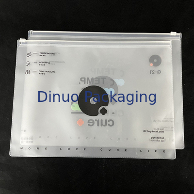 Gepersonaliseerde grootte CPE Ziplock zak met 1 - 12 kleuren gedrukt op bestelling