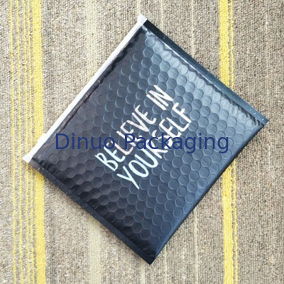 Poly Air Zip Lock Plastic Custom Bubble Mailing Bag Duidelijk gekleurd opblaasbaar met logo