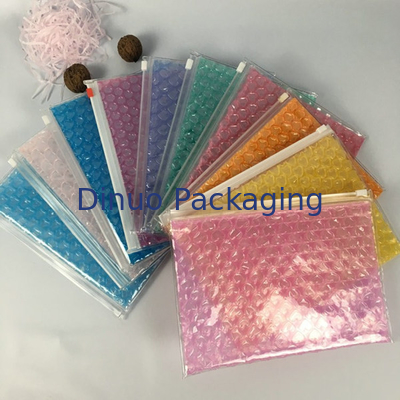 0.05 - 0,2 mm dikte Zipper bubbelzakjes met gravure printing