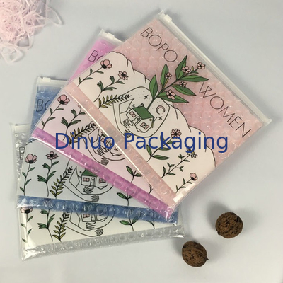 0.05 - 0,2 mm dikte Zipper bubbelzakjes met gravure printing