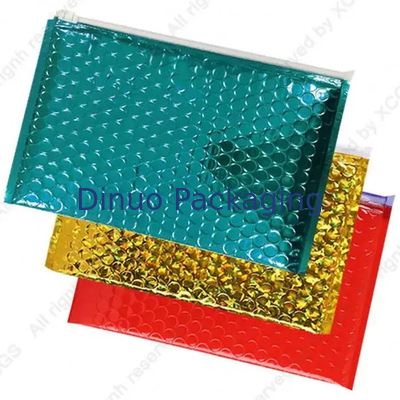 Hervergrendelbare PVC-plastic Zip Lock Bubble Bags Clear Bubble Zipper Mailer Bag