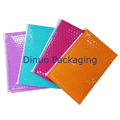 Schokbestendige Zipper Bubble Bags Postverzending Logo Custom Padded Pockets Enveloppen