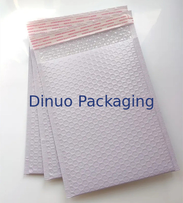 Op maat gemaakte logo's Biodegradable Bubble Poly Express Pakket Mailer Verschepzakken Voor Kleding