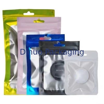 Gepersonaliseerde CPE PE Transparante Frosted Plastic Zip Lock Bag Mini Zip Pocket