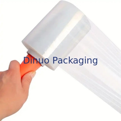 Blauwe Stretch And Shrink Film Breedte 20cm / 50cm / 100cm Ontworpen met plastic handvat