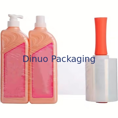 Blauwe Stretch And Shrink Film Breedte 20cm / 50cm / 100cm Ontworpen met plastic handvat