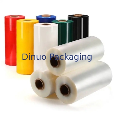 Omzet Stretch And Shrink Film in rode kleur gemaakt van 100% maagdelijk materiaal
