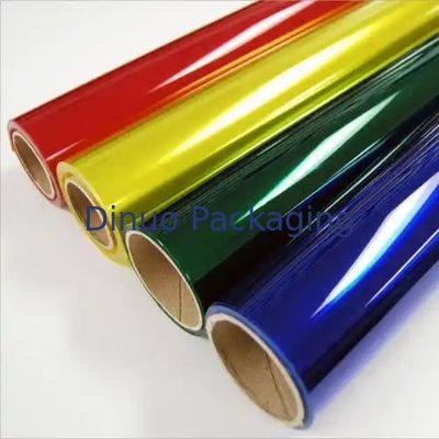 Omzet Stretch And Shrink Film in rode kleur gemaakt van 100% maagdelijk materiaal