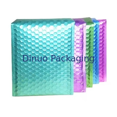 Verpakking Holografische bubbel enveloppen Postzakken Metalen Poly Holografische bubbelmailers