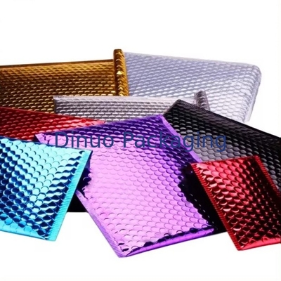 Verpakking Holografische bubbel enveloppen Postzakken Metalen Poly Holografische bubbelmailers