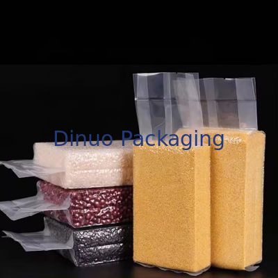 Transparante vacuümzak met diverse graanprint