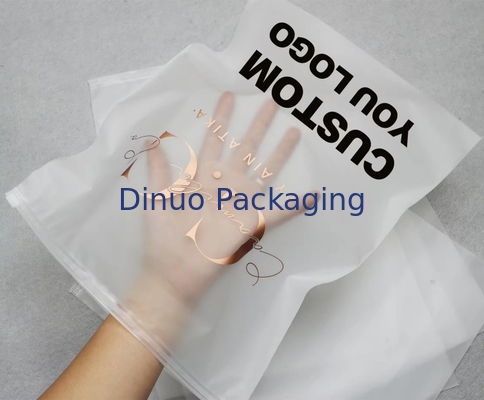 Custom Matte Frosted Zip Seal Ziplock Plastic Bags voor kleding Zipper Bag