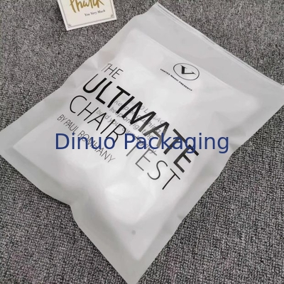 Custom Matte Frosted Zip Seal Ziplock Plastic Bags voor kleding Zipper Bag