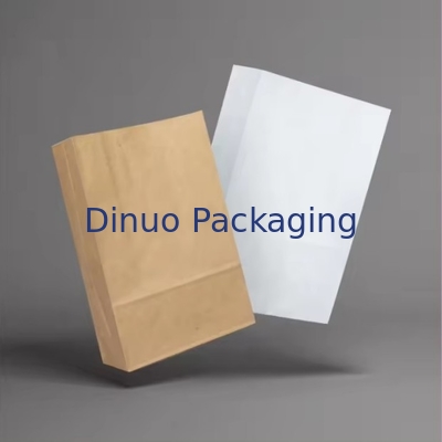 Op maat gemaakte papieren zak Verpakking Recyclebare voedselgraad Kraft papieren zak